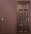 Двери с порошковым напылением № 35