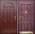 Дорогие входные двери из массива